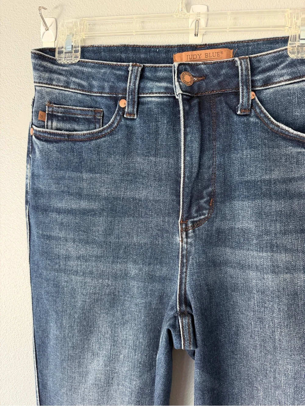 Judy Blue dark blue denim boot cut jeans Women’s sz 29 Short